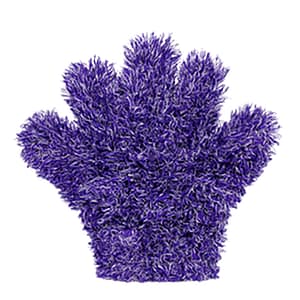 PURPLE 5 FINGER MITT
